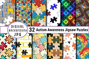 Autism Awareness Jigsaw Puzzles, an Illustration by Wow Magic (Thumbnail 1 of 2)