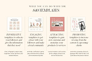 SALE Insta Ladypreneur Coach CANVA, a Social Media Template by Eviory (Thumbnail 4 of 36)