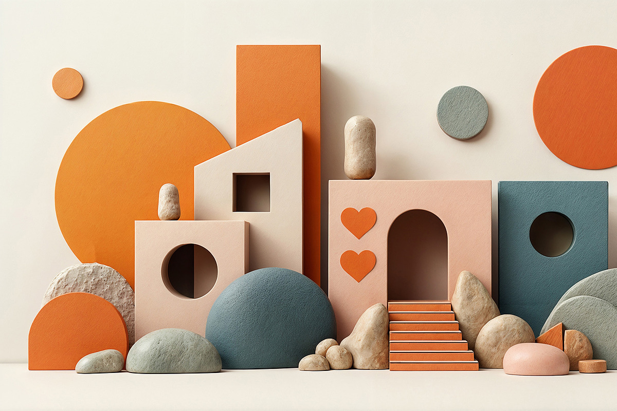 Abstract Geometric 3D Shapes, an Object Illustration by StockVerse Creative (Photo 4 of 7)
