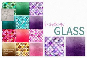 Moroccan Glass Textures