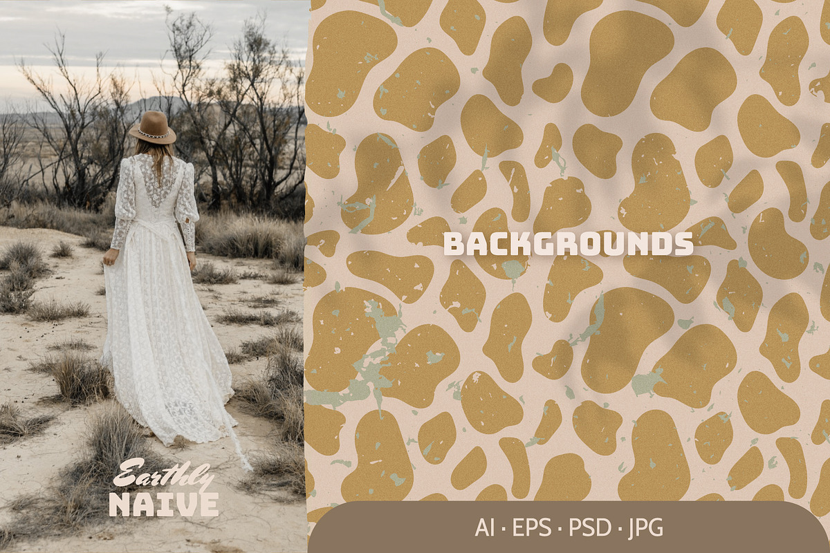 Earthly Naive Abstract Collection, a Pattern Graphic by IuliiaSavko (Photo 5 of 14)