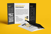 Gate-Fold Brochure Mockup Sets, an Advertising Mockup by Artnivora.Std (Thumbnail 4 of 4)