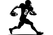 Black Football & Soccer SVG Bundle, an Object Graphic by jahid234 (Thumbnail 4 of 13)