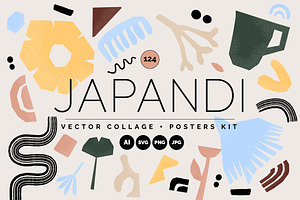 JAPANDI STUDIO Vector Kit, an Object Graphic by angelainthefields