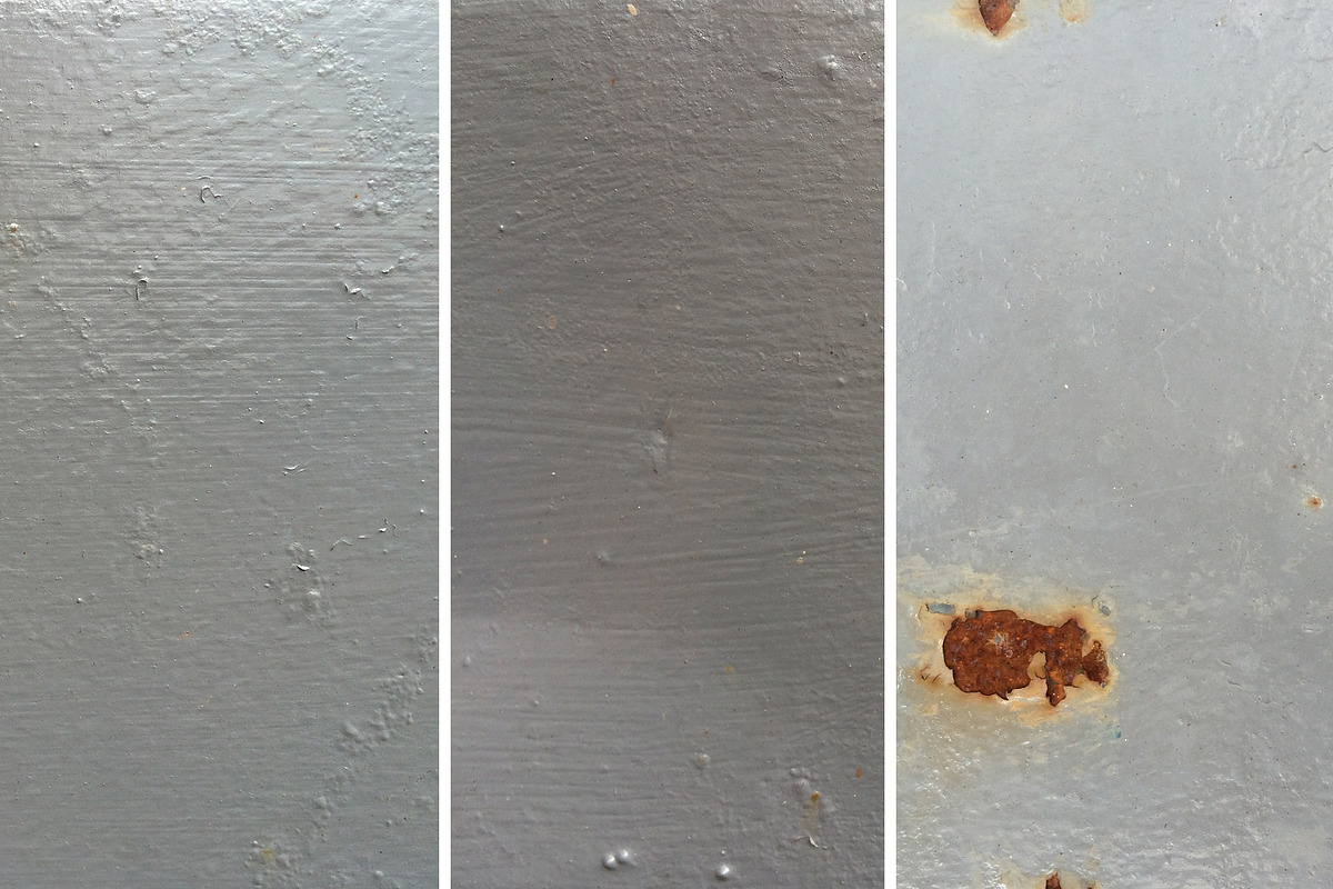 The Shop | Rusted gray metal textures