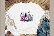 4th of July, Independence Day Clipar, an Illustration by Sublimation Artist (Thumbnail 4 of 6)