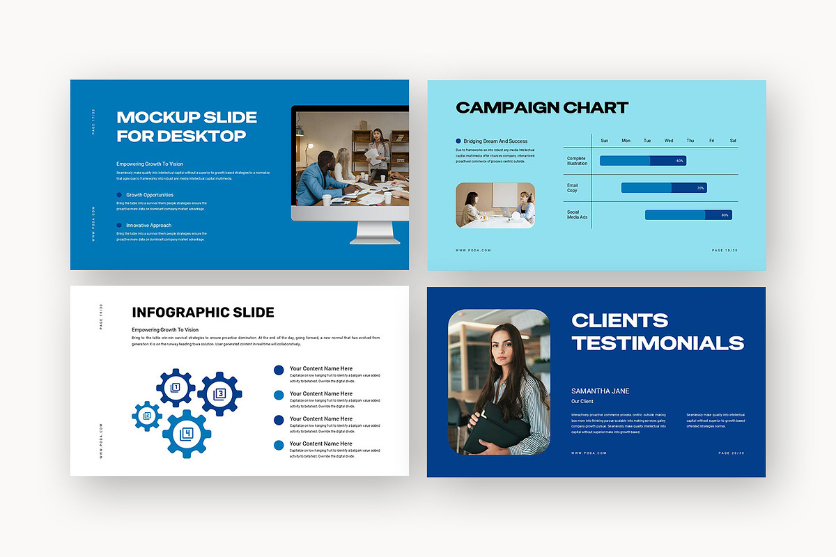 Poda : Pitch Deck Google Slides, a Presentation Template by Punkl Camp (Photo 4 of 16)