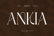 CS Ankia – Elegant Serif Font