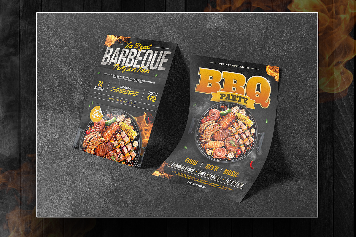 Grill - Flyer Templates, a Flyer Template by Inviline.co (Photo 7 of 7)