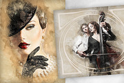 Retro Illustrations Photoshop Action, an Action Add-On by GorynArt (Thumbnail 18 of 22)