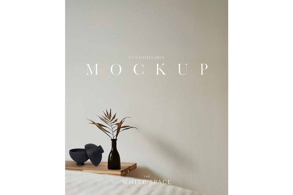 Frame Mockup Editable & Customisable, a Print Template by The White Space Co. (Photo 2 of 8)