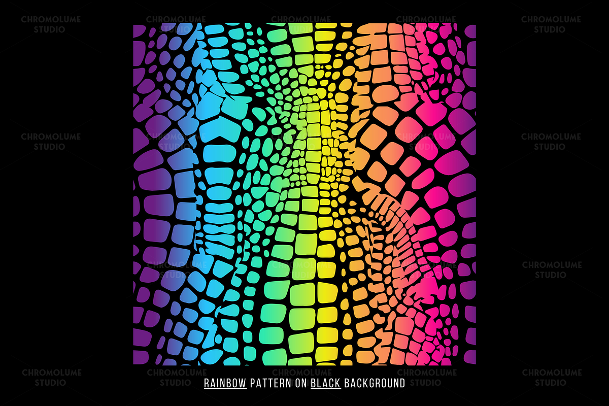 Rainbow Animal Print Digital Paper, a Pattern Graphic by Chromolume Studio (Photo 23 of 39)