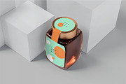 Honey Jar Mockups, a Product Mockup by megostudi0 (Thumbnail 3 of 8)