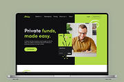 Finance agency Landing page, a Landing Page Template by UiDex (Thumbnail 4 of 4)
