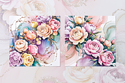Inky Petals, a Background Graphic by Curve Design (Thumbnail 3 of 7)
