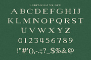 Millionaire, a Serif Font by Eric Pond Designs (Thumbnail 2 of 4)