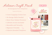 Artisan Craft Insta Story Templates, a Social Media Template by Hell Yeah Designs (Thumbnail 5 of 9)