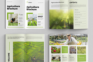 Agriculture Brochure Template