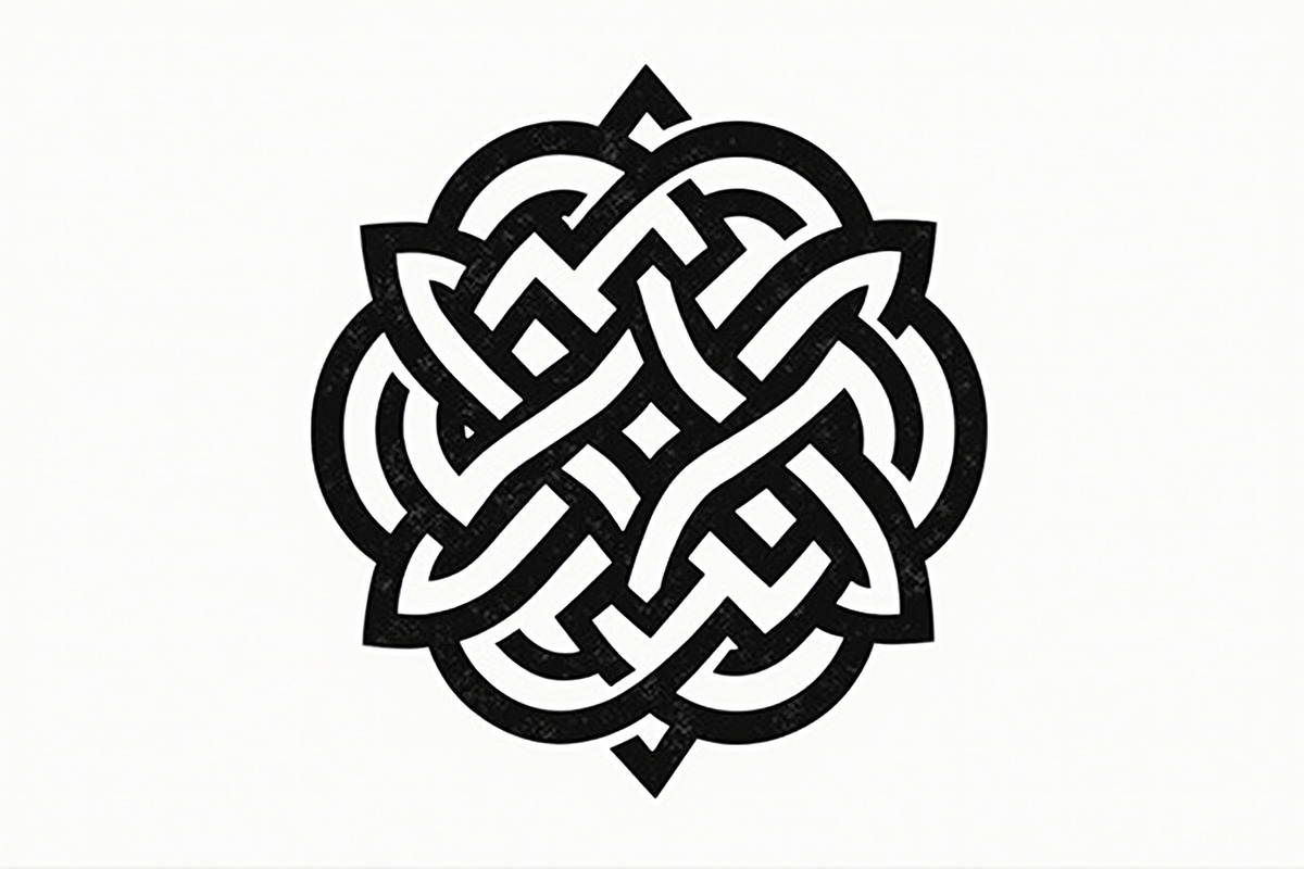 Celtic Tribal Tattoo Knot Bundle, an Illustration by hafijul (Photo 2 of 5)