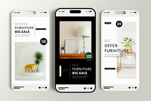 Modern Furniture Sale Social Media, a Social Media Template by MightyDesign