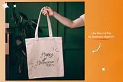 Halloween Bundle Pumpkin Spooky Cut, an Illustration by InkCloudDesign (Thumbnail 5 of 10)