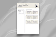 Canva Resume Template, a Resume Template by DesignDevisers (Thumbnail 4 of 10)