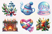 Cozy Winter Wonderland Collection, an Illustration by Dream Creation (Thumbnail 3 of 7)