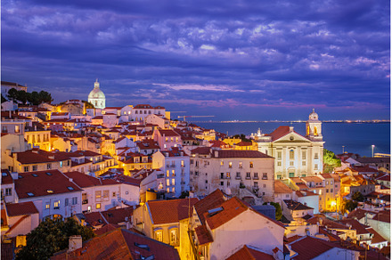 View of Lisbon from Miradouro de, an Architecture Photo by f9photos