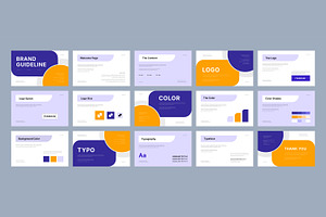 Brand manual template