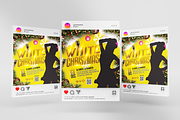Christmas Party Flyer (Editable), a Flyer Template by Creativpixl (Thumbnail 3 of 4)