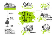 Hand drawn vegetables and fruit, a Decorative Illustration by Ulafant (Thumbnail 25 of 25)