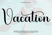 Vacation, a Handwritten Font by InermediaSTUDIO (Thumbnail 1 of 8)