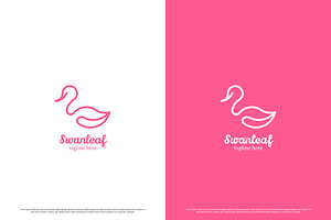 Swan Animal Logo Design Icon, a Branding & Logo Template by Morvana Crew