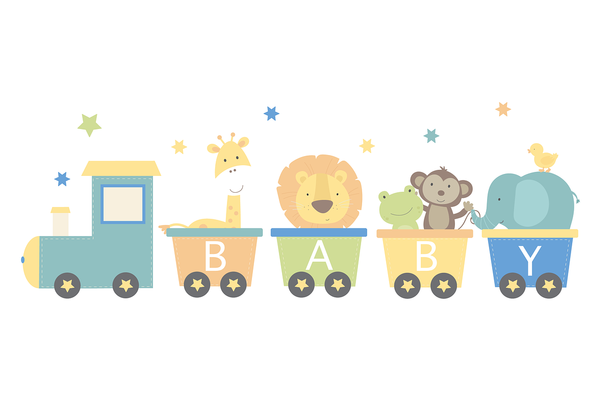 Baby Boy Alphabet, an Animal Illustration by Poppymoondesign (Photo 2 of 4)