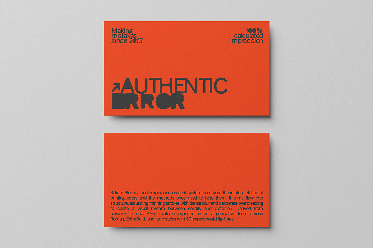 Balium Blur, a Sans Serif Font by Unio Designs (Photo 4 of 13)