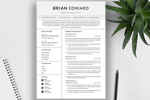 Executive Resume/CV Template