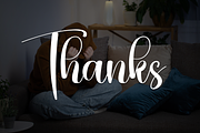 Sadnight | Script Font, a Handwritten Font by Scratchones (Thumbnail 9 of 9)