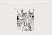 New York City Skyline Sketches, a Work Illustration by TheMountBirdStudio (Thumbnail 4 of 8)