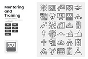 Mentoring and Training Icons, an Outline Icon by erifqizeicon (Thumbnail 3 of 3)