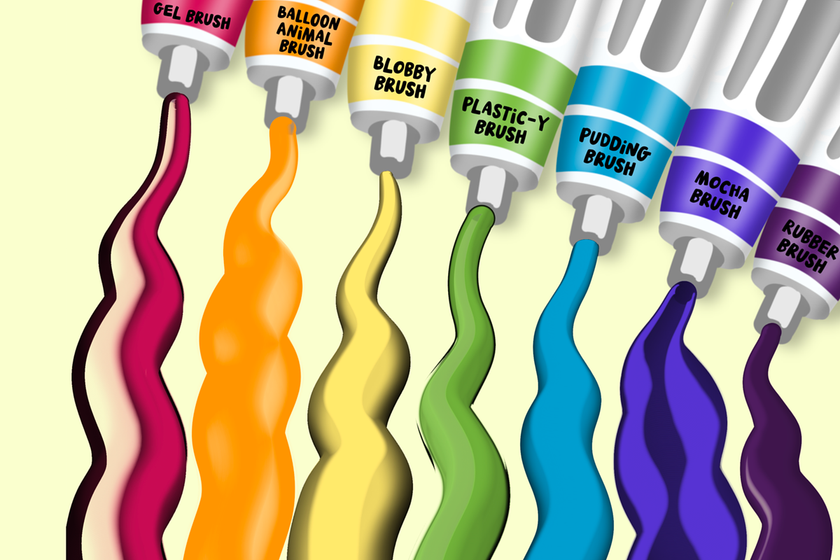 Procreate 3D Shiny Glossy Brush Set, a Brush Add-On by AlwaysBeColoring (Photo 5 of 11)