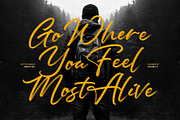 Better Sunday - Brush Script Font, a Script Font by Inviline.co (Thumbnail 5 of 10)
