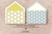 Opulent Gold Patterns, a Pattern Graphic by HMJS Designs (Thumbnail 1 of 8)