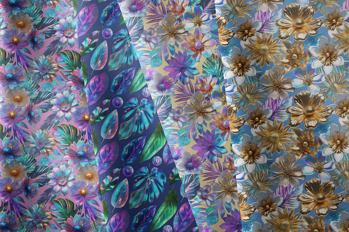 Cosmic Flowers, a Pattern Graphic by Tiger and Flower (Photo 16 of 18)