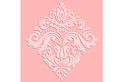 Oriental Vector Pattern With 3D, a Decorative Illustration by FineArtStudio (Thumbnail 1 of 3)