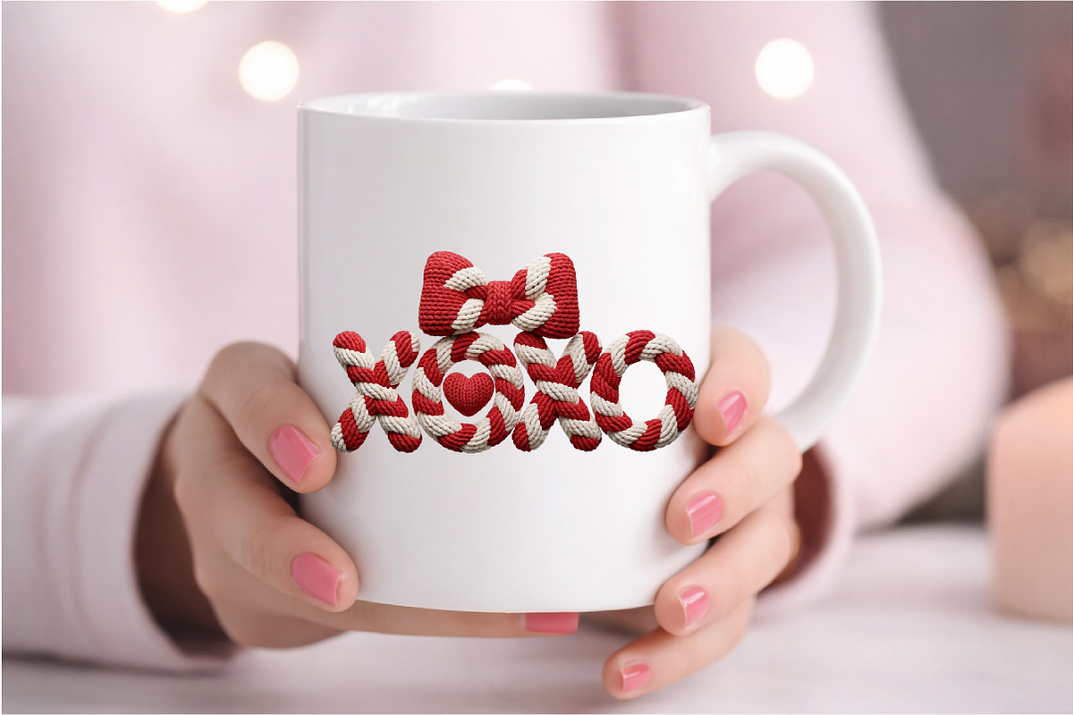 Valentine XOXO PNG, an Illustration by DreamArtGraphic (Photo 3 of 4)