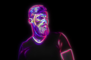 Neon Painting Effect