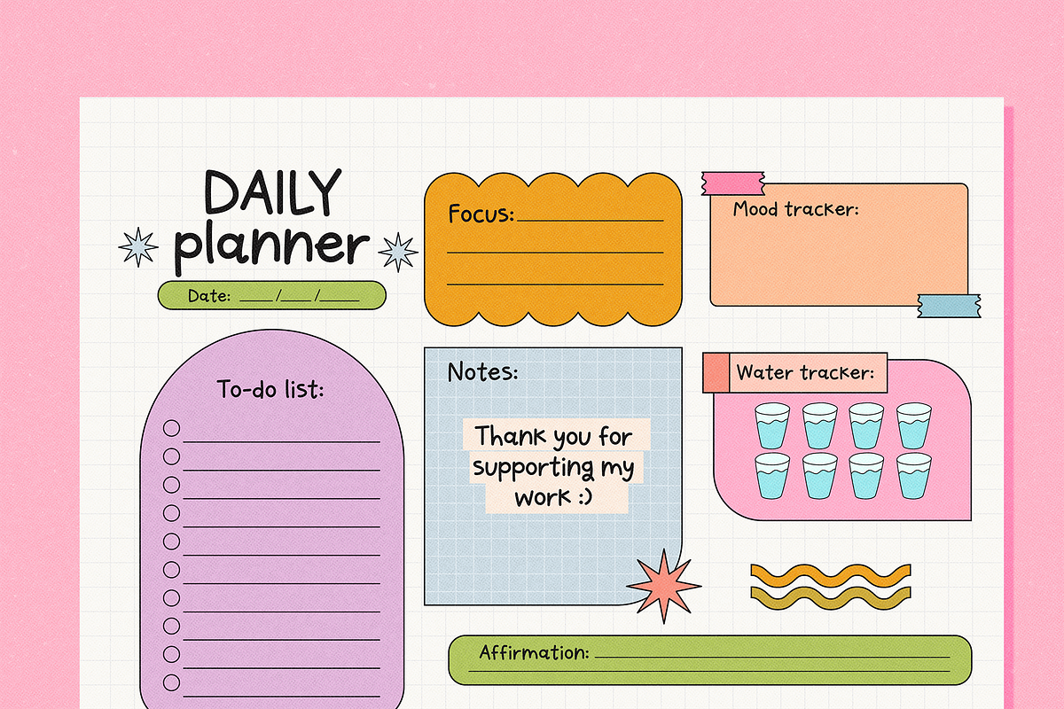 GLOWING NOTES | CUTE FONT, a Handwritten Font by Maria Feliz Fonts (Photo 7 of 10)