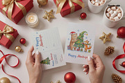 Christmas Card Mockup Set, a Product Mockup by Renderteam (Thumbnail 7 of 16)