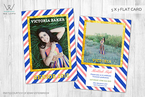 Senior Announcement Graduation card