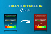 Credit Repair Infographic Templates, a Social Media Template by Canvagator (Thumbnail 4 of 4)